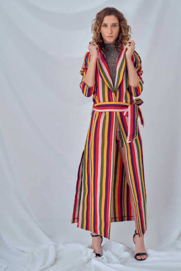 Traditional handwoven Aso Oke fabric